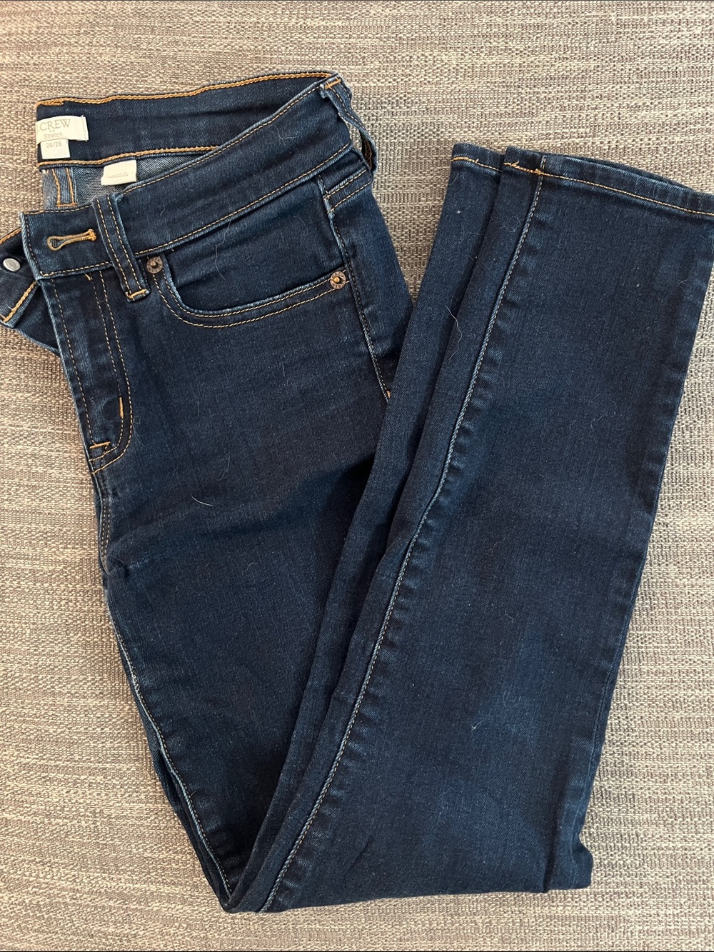 J. Crew Women's Stretch Skinny Jeans in Dark Indigo